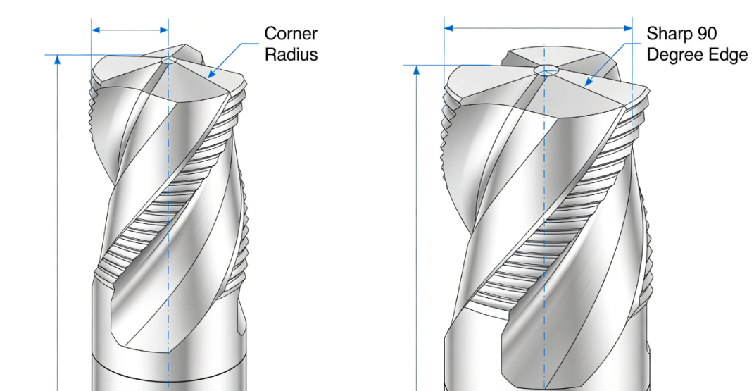 Bull Nose vs Flat End Mill: Differences, Applications, and How to Choose the Right Tool